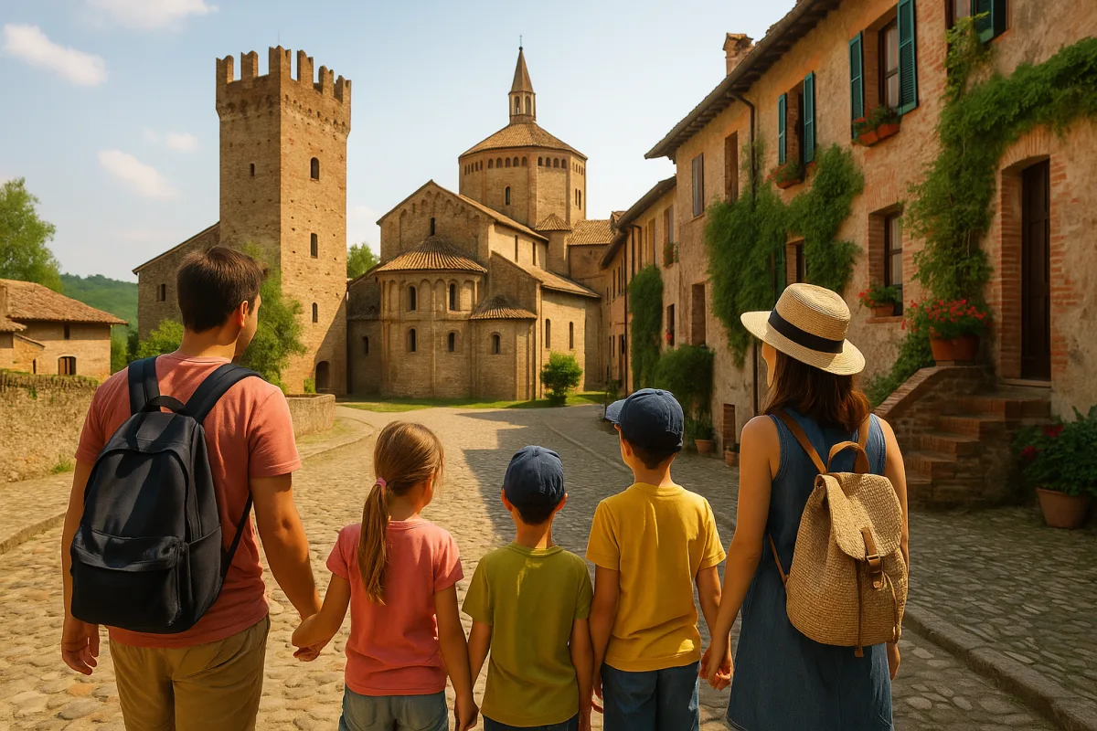 Quali sono i borghi ideali per famiglie nei dintorni di Pavia? Avventure a misura di bambini