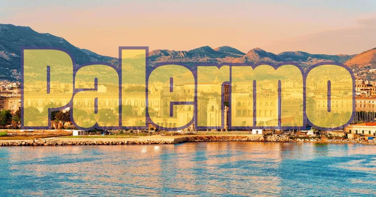 Panorama di una delle cinque mete segrete nei dintorni di Palermo, con colline verdi e cielo azzurro.